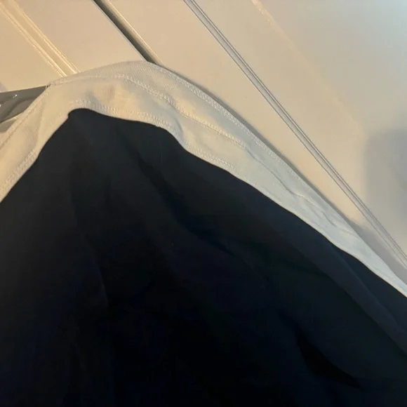 Navy White 3/4 Sleeve top with accents. So cute and perfect to dress up or down! - Picture 10 of 11